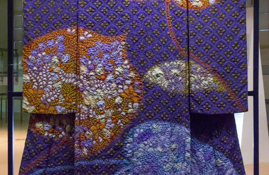 Выставка уникальных кимоно Итику Куботы проходит в Москве 5 фото