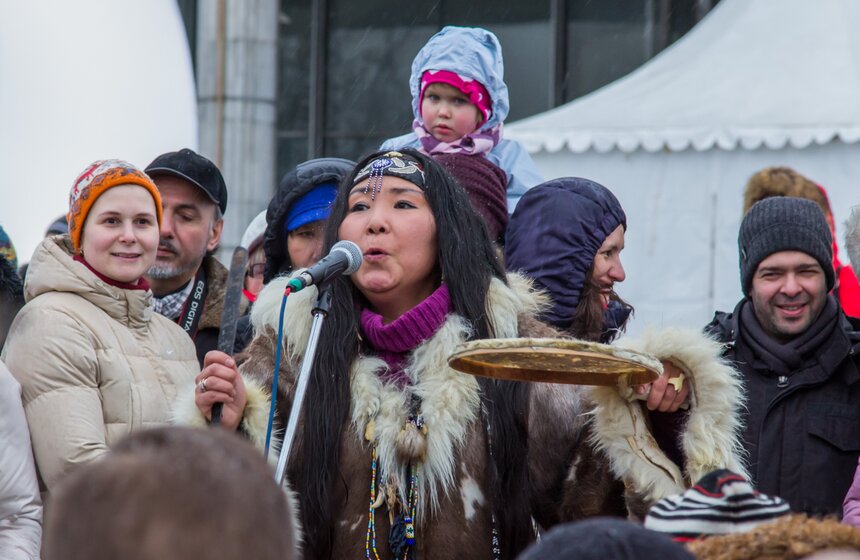 В парке искусств "Музеон" прошел фестиваль северных народов 14 фото
