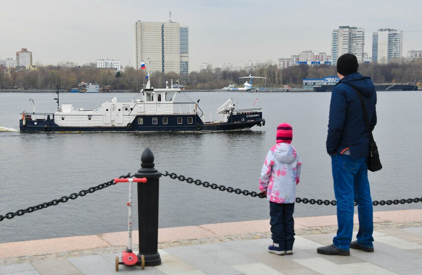В Москве стартовал сезон речной навигации 12 фото