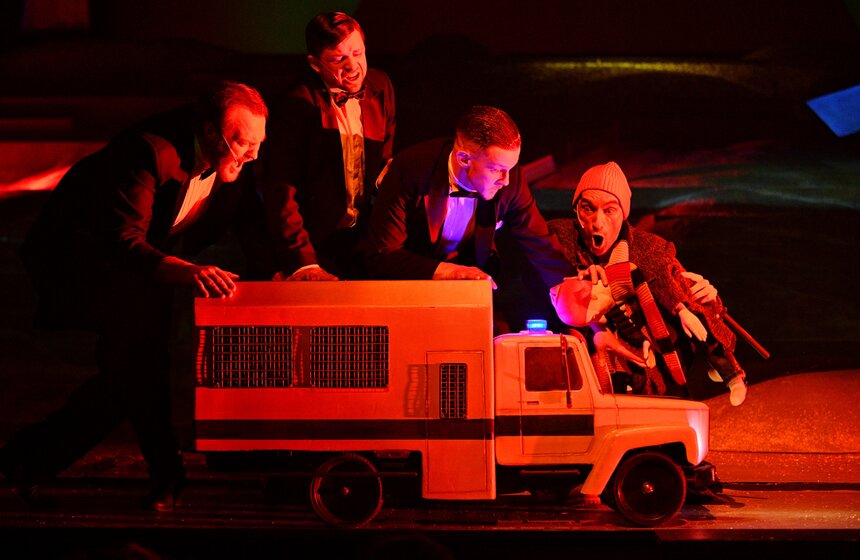 В Театре на Таганке состоялась премьера спектакля "Дон Кихот" 17 фото