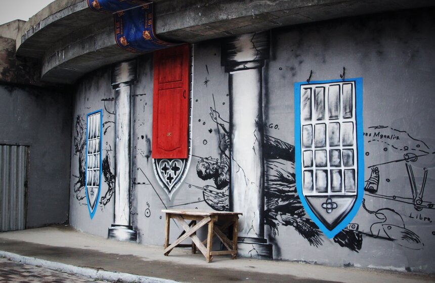 Уличный художник Паша 183 представил новый проект 24 фото