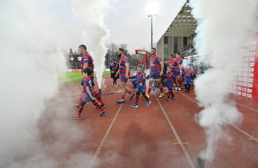 Казанская "Стрела" победила московский ЦСКА в матче 12-го тура чемпионата России по регби 3 фото