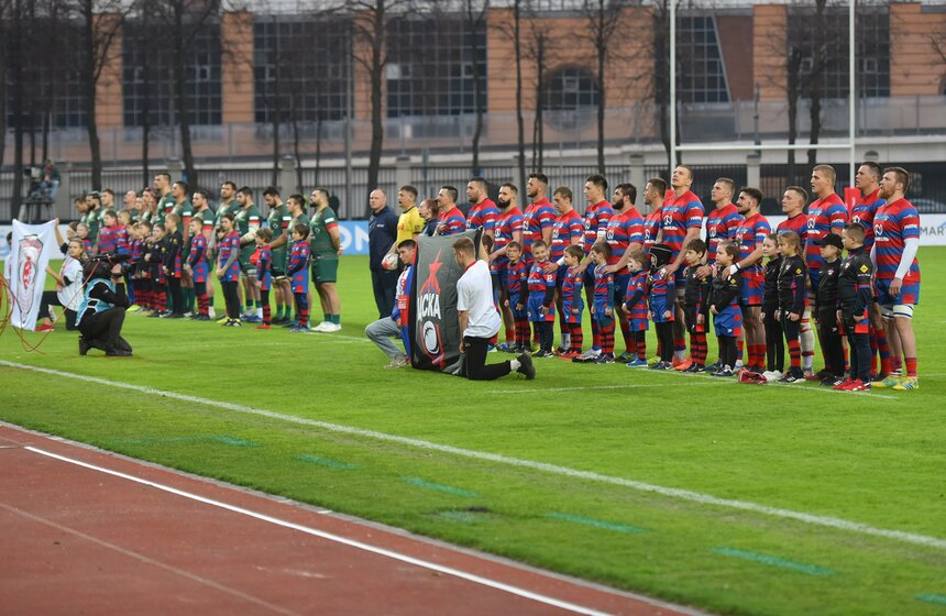 Казанская "Стрела" победила московский ЦСКА в матче 12-го тура чемпионата России по регби 4 фото