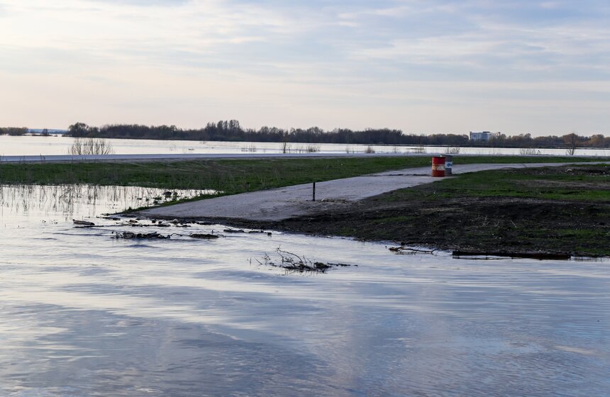 В Московской области сохраняется сложная ситуация с паводками 7 фото