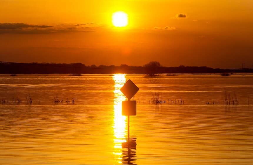 В Московской области сохраняется сложная ситуация с паводками 14 фото