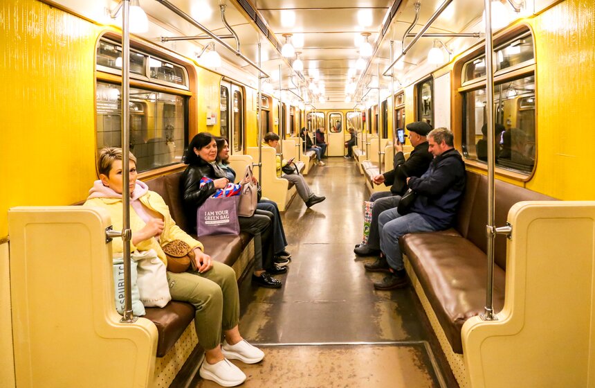 Парад поездов прошел в Московском метрополитене 7 фото