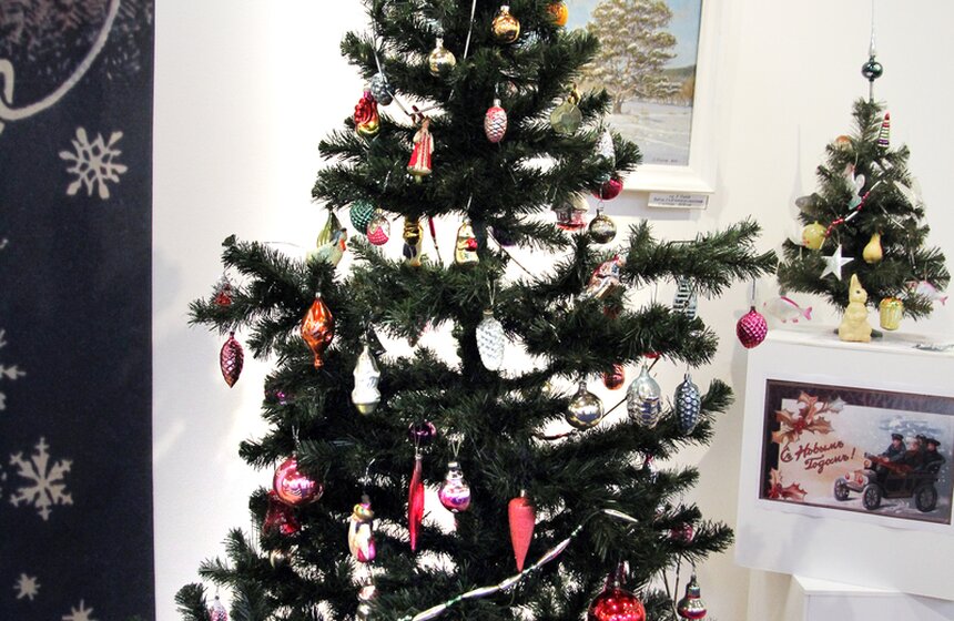 В Москве открылась выставка советских елочных игрушек 1 фото