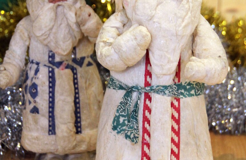 В Москве открылась выставка советских елочных игрушек 7 фото