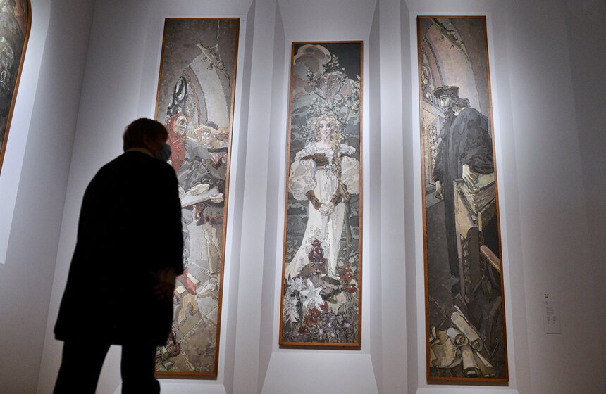 В Третьяковской галерее открылась масштабная выставка Михаила Врубеля 7 фото