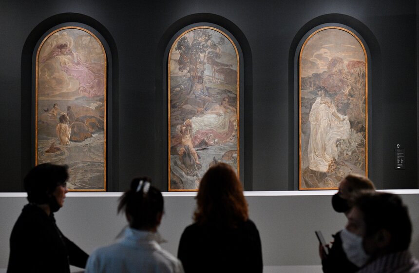 В Третьяковской галерее открылась масштабная выставка Михаила Врубеля 28 фото