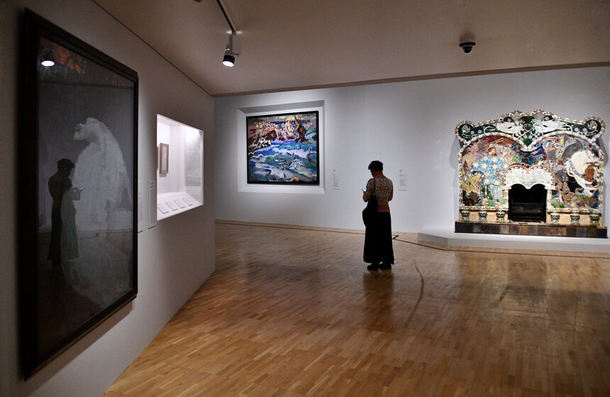 В Третьяковской галерее открылась масштабная выставка Михаила Врубеля 14 фото