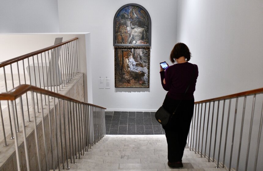 В Третьяковской галерее открылась масштабная выставка Михаила Врубеля 27 фото