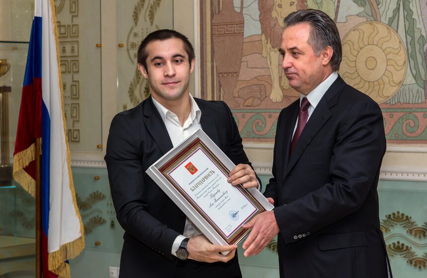 Али Куржев, мастер спорта России международного класса по самбо