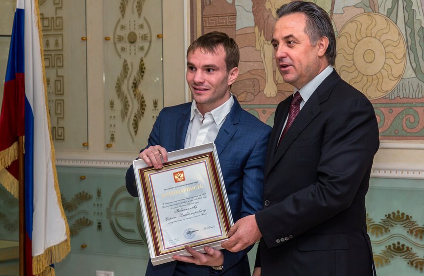 Сергей Водопьянов, заслуженный мастер спорта России по боксу