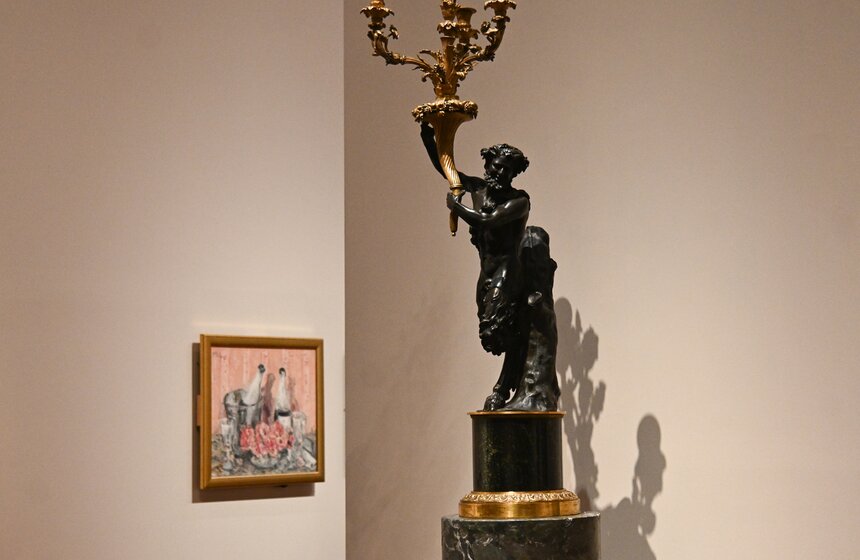 Выставка "Бывают странные сближенья" открылась в музее им. А. С. Пушкина 27 фото