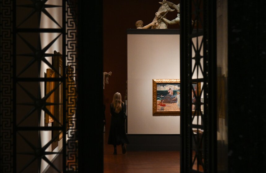 Выставка "Бывают странные сближенья" открылась в музее им. А. С. Пушкина 28 фото