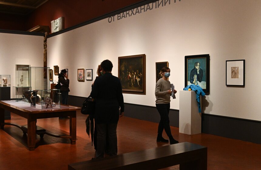 Выставка "Бывают странные сближенья" открылась в музее им. А. С. Пушкина 26 фото