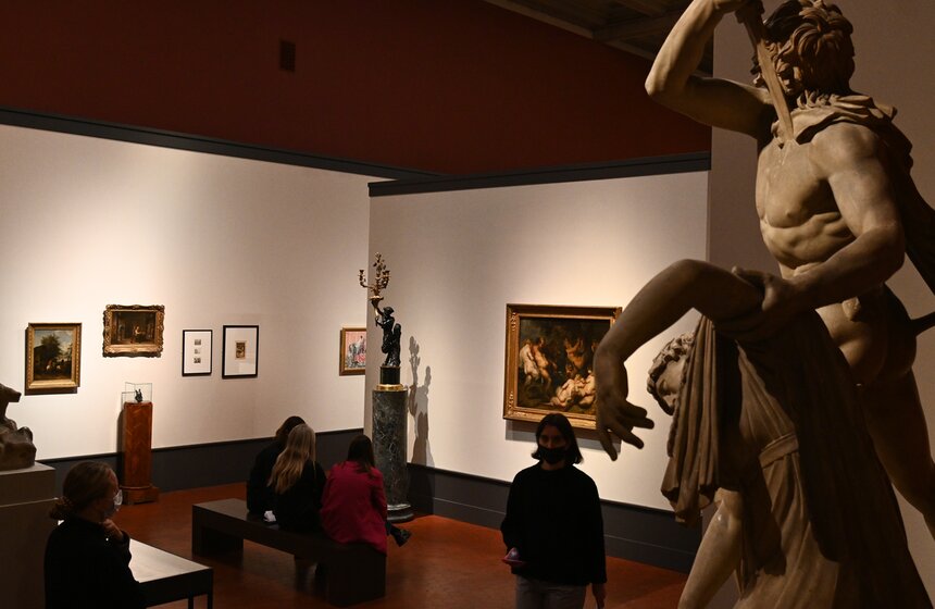 Выставка "Бывают странные сближенья" открылась в музее им. А. С. Пушкина 21 фото