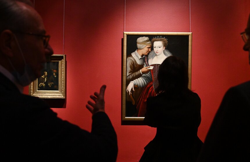 Выставка "Бывают странные сближенья" открылась в музее им. А. С. Пушкина 14 фото