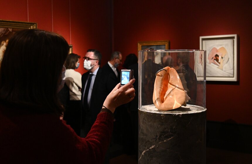 Выставка "Бывают странные сближенья" открылась в музее им. А. С. Пушкина 13 фото