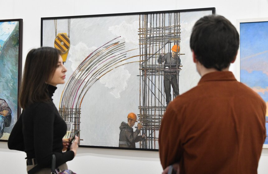 В Новой Третьяковке открылась выставка "Искусство труда" 8 фото