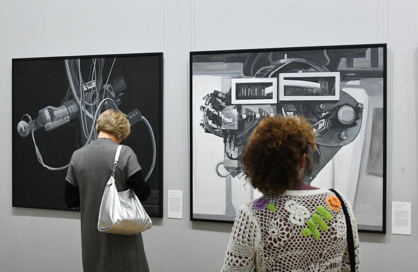 В Новой Третьяковке открылась выставка "Искусство труда" 16 фото