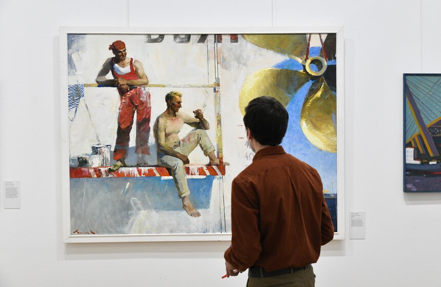 В Новой Третьяковке открылась выставка "Искусство труда" 13 фото