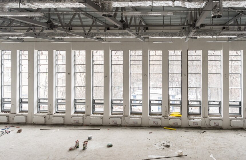 Собянин осмотрел строительство нового корпуса школы имени Сервантеса 6 фото