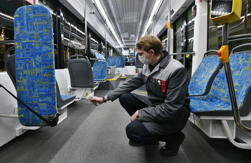 Общественный транспорт Москвы подготовили к зиме 7 фото