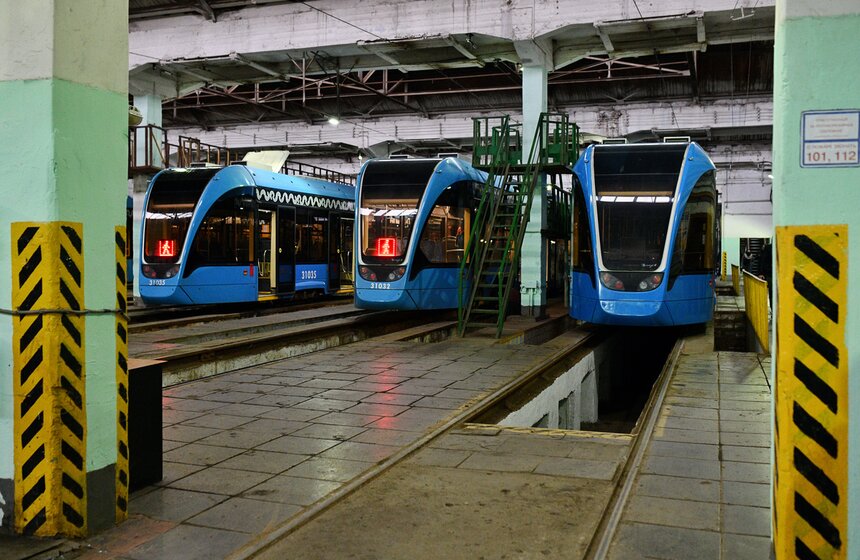 Общественный транспорт Москвы подготовили к зиме 13 фото