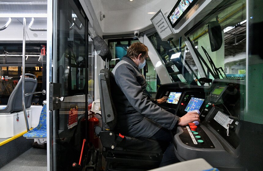 Общественный транспорт Москвы подготовили к зиме 11 фото