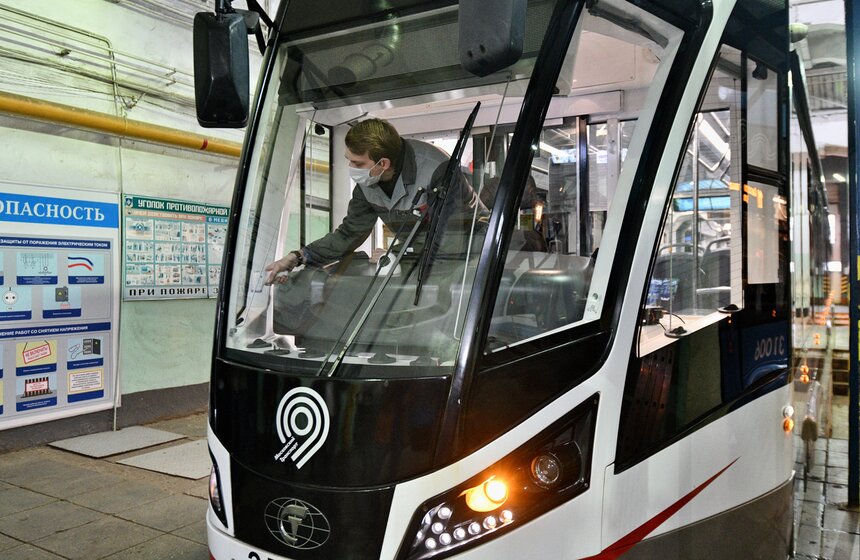 Общественный транспорт Москвы подготовили к зиме 10 фото