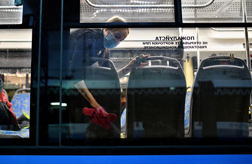 Общественный транспорт Москвы подготовили к зиме 4 фото