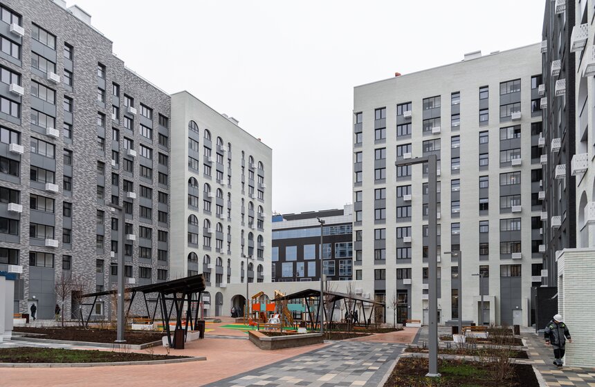 Мэр осмотрел возведенную по программе реновации новостройку в Басманном районе 12 фото