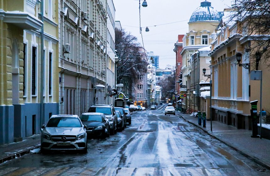 Улицы Москвы опустели 1 января 3 фото