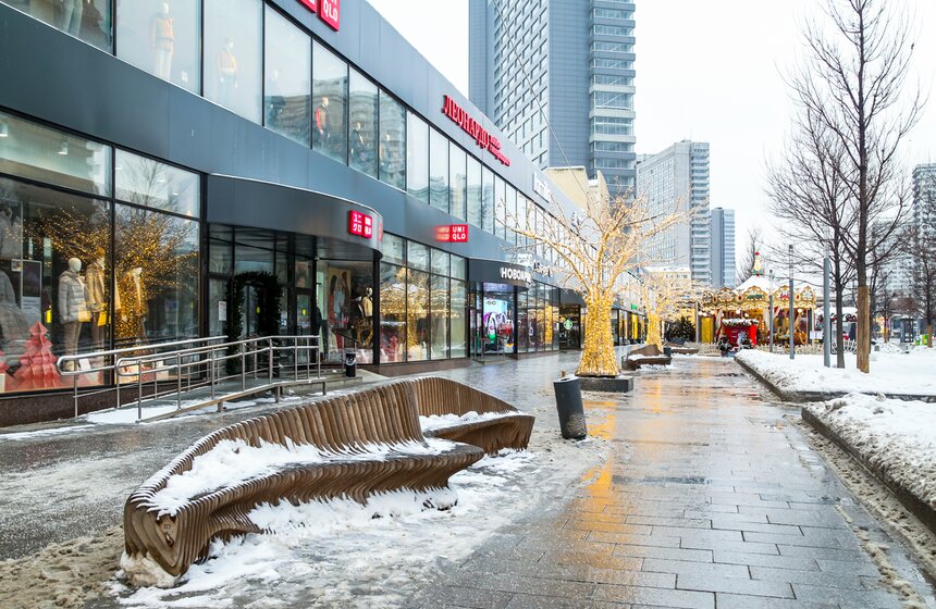 Улицы Москвы опустели 1 января 25 фото