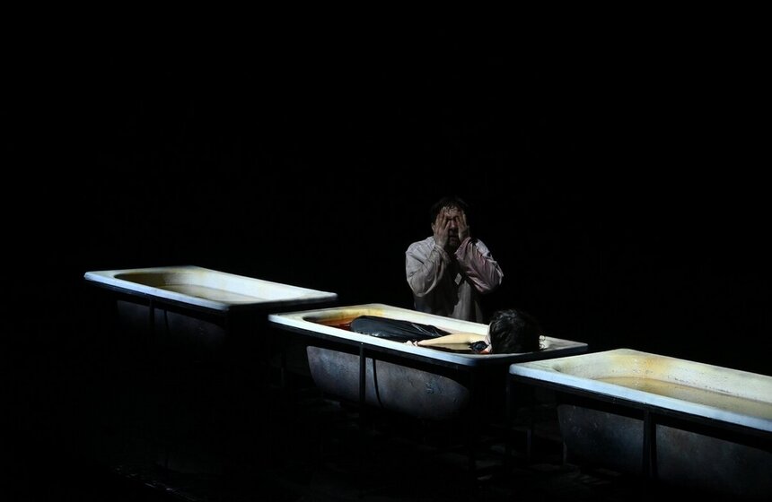 В Вахтанговском театре состоялся премьерный показ спектакля "Войцек"