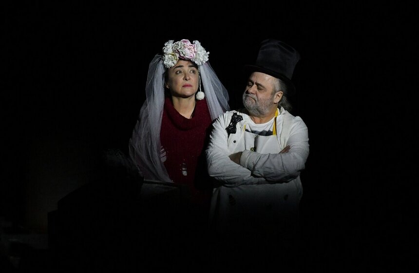 В театре "Модерн" прошла премьера спектакля "Женитьба"