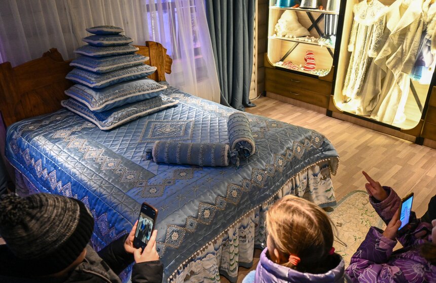 В столице обновили Московскую усадьбу Деда Мороза 12 фото