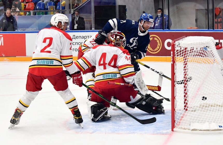 Московское "Динамо" в седьмой раз победило в Кубке мэра по хоккею