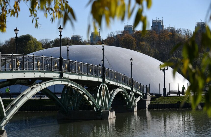 Танцующий фонтан в "Царицыне" законсервировали на зиму