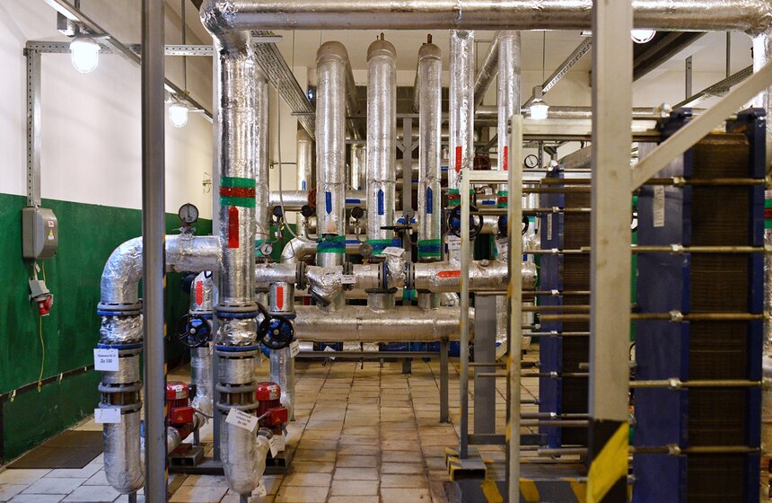 Представитель ПАО "МОЭК" рассказал, как устроена работа центрального теплового пункта 7 фото