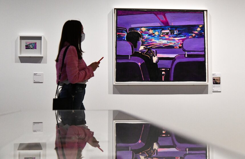 В Манеже состоялось пресс-открытие выставки "Виктор Цой. Путь героя" 4 фото