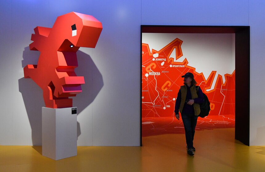 В Манеже состоялось пресс-открытие выставки "Виктор Цой. Путь героя" 22 фото