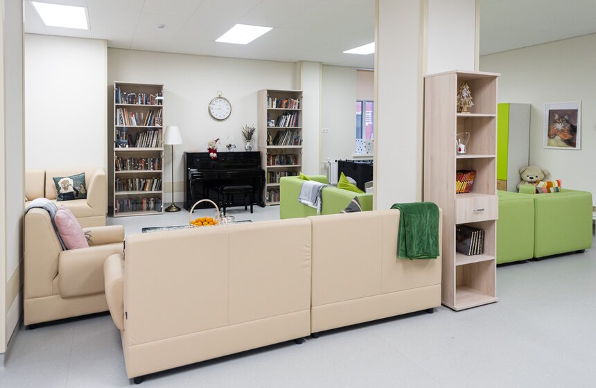 Собянин открыл новый корпус Московского многопрофильного центра паллиативной помощи 23 фото