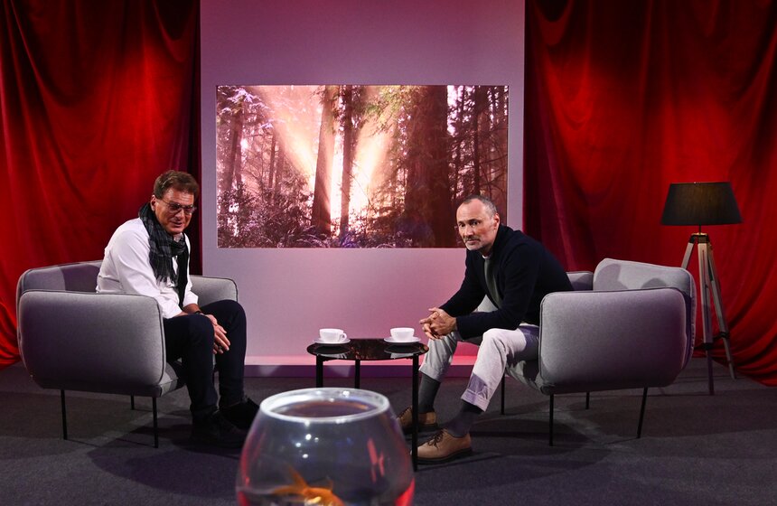 Дмитрий Ульянов дал интервью в рамках программы "Золотая рыбка" 14 фото