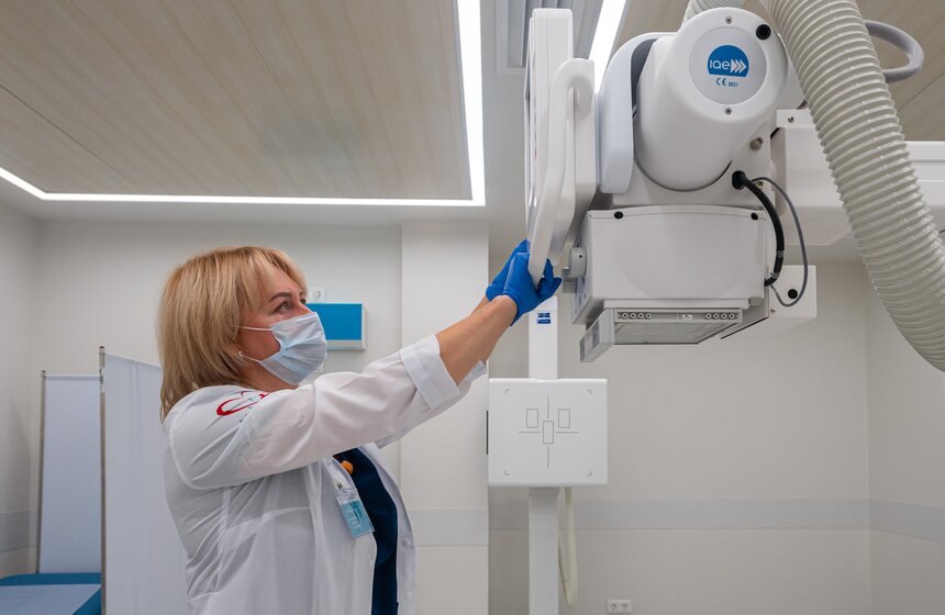 Собянин открыл поликлинику в районе Коньково после реконструкции 17 фото