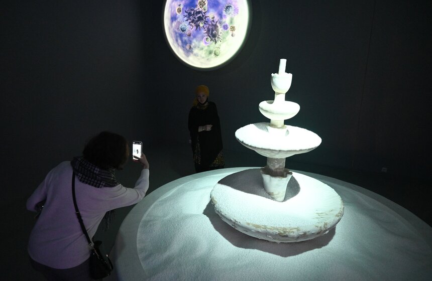 В Мультимедиа Арт Музее состоялось открытие биеннале "Искусство будущего" 20 фото