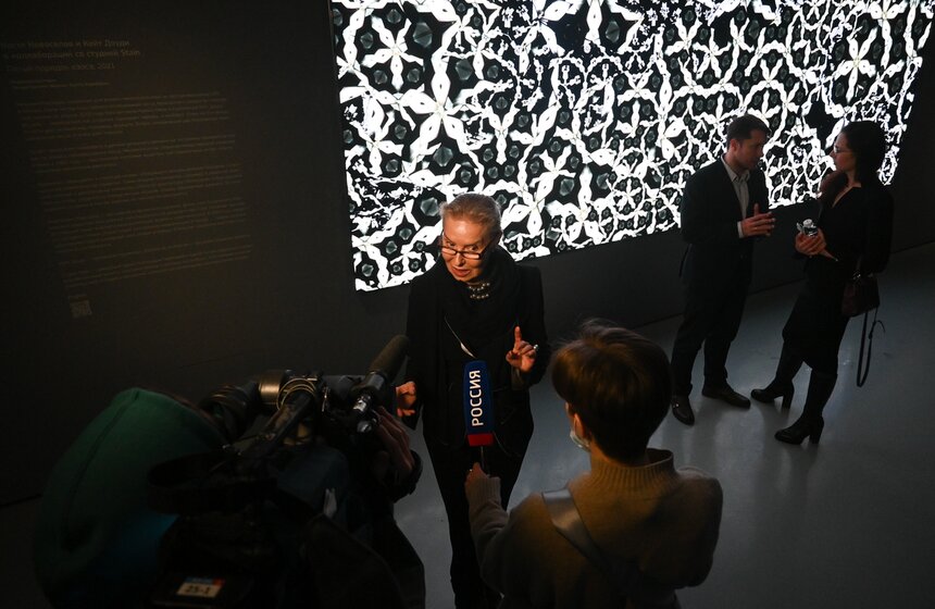 В Мультимедиа Арт Музее состоялось открытие биеннале "Искусство будущего" 15 фото