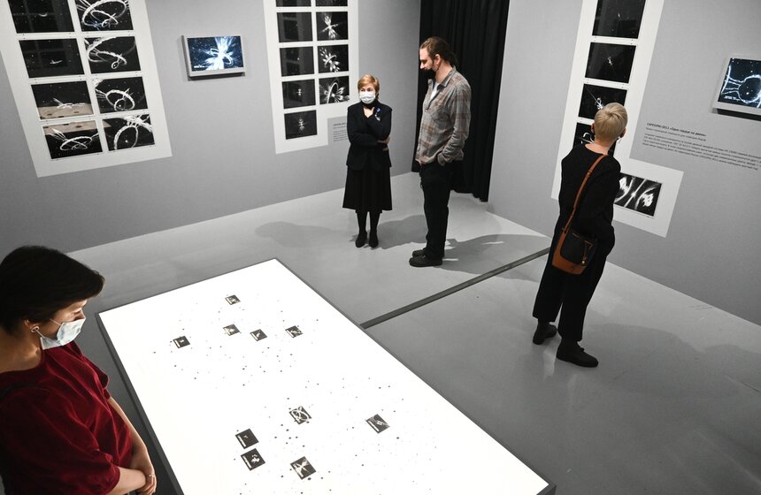 В Мультимедиа Арт Музее состоялось открытие биеннале "Искусство будущего" 10 фото